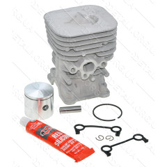 Поршневая с уплотнением бензокосы Husqvarna 128R (d35 L32 палец 8мм) 2