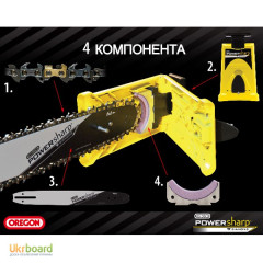 Шина 16" (40см) 3/8 паз 1,3 56 звеньев + заточное устройство Power Sharp 2