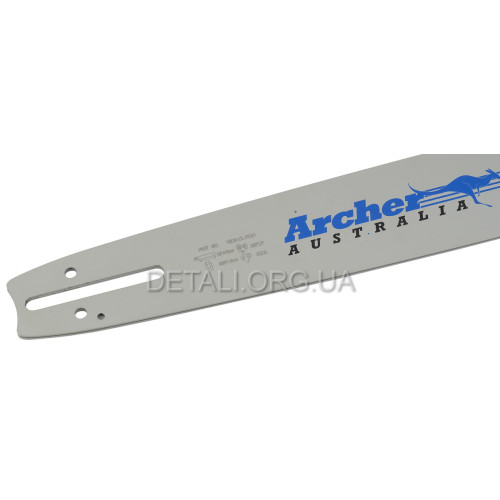 Шина 18(45см) 3/8 паз 1,3мм 62 ланки Archer MINIMAX