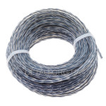 Ліска косильна тримера d 2,7мм спіраль із сердечником 1 м на метраж