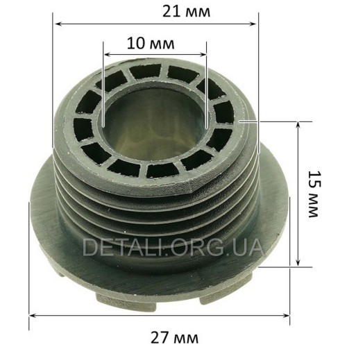 Привід маслонасоса бензопили Oleo-Mac/Efco 941C/GS44 "325" (d10*21*27 h15)