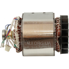 Електродвигун у зборі (якір+статор) генератора 188F(5.0 kWt 220V) МІДЬ 2