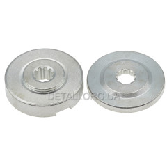Шайба + фланець редуктора мотокоси Oleo Mac Sparta 25 (D48 мм) 2