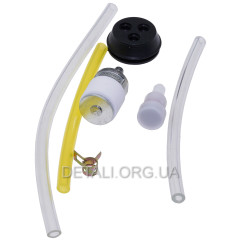 Паливні трубочки мотокоси Zomax 1E44F/1E40F (з фільтром + сопун) 2