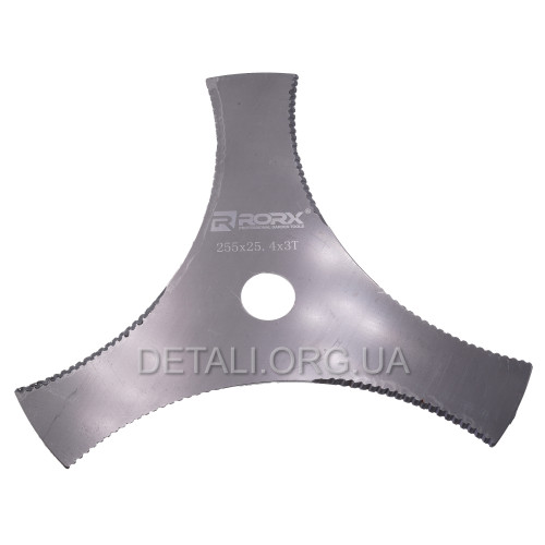 Нож триммера 3-T (D255x25,4) зубчатый