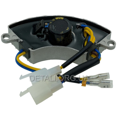 AVR регулятор напруги генератора 168F (380V) (220мкф 250V) алюміній Lмц100mm