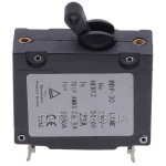 Выключатель автоматический генератора, мотоблока 23А 230V