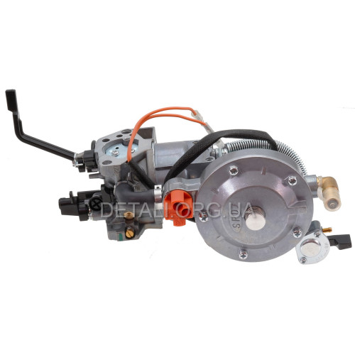 Карбюратор генератора Honda GX390 двигуна 188F/190F потужністю 5-8кВт + газовий редуктор