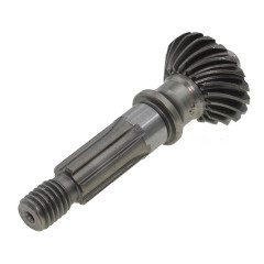 Вал-шестерня триммера Makita EM2500U оригинал DA00000159 (dвала6/9,5/L61,5/19-з право) 2