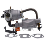 Карбюратор генератора 168F/170F 2,0-3,0 kWt + газовий редуктор.