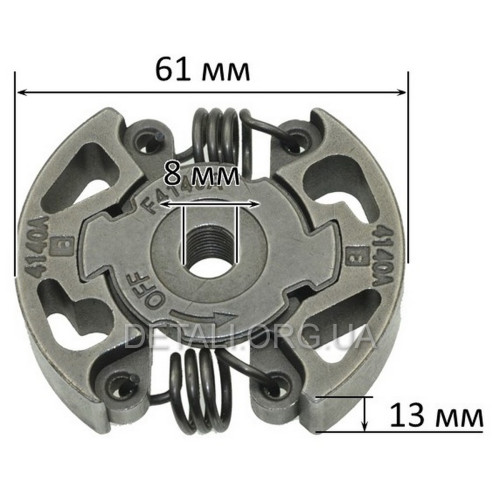 Зчеплення (варіатор) VJ Parts у зборі тримера SТ FS-55 аналог 41401602005