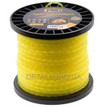 Леска косильная спираль d3мм 1LB (69 м) витой квадрат