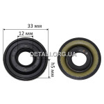 Комплект сальников мотокосы Husqvarna 128R (d12*33 h5)