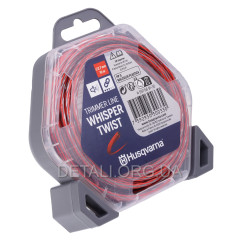 Леска косильная для триммера Husqvarna 2,7мм / 10м, Whisper Twist оригинал 5976691-30 2