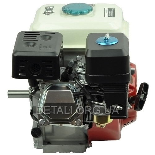 Двигун бензиновий мотопомпи 168F (6,5 HP) вал 19мм шпонка