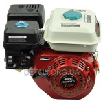 Двигатель бензиновый генератора, мотоблока 168F (6,5 HP) вал d19 шпонка