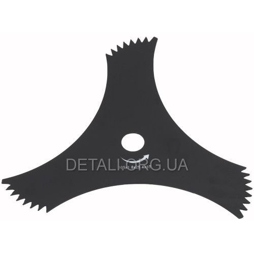 Нож триммера 3-T (D305x25,4) зубчатый