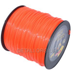 Леска косильная семигранник d3 мм 5 LB (349 м)