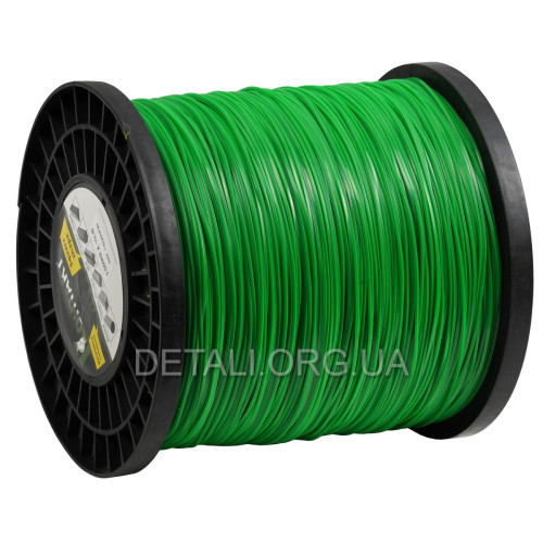 Леска косильная квадрат d2 мм 10 LB (1175 м)