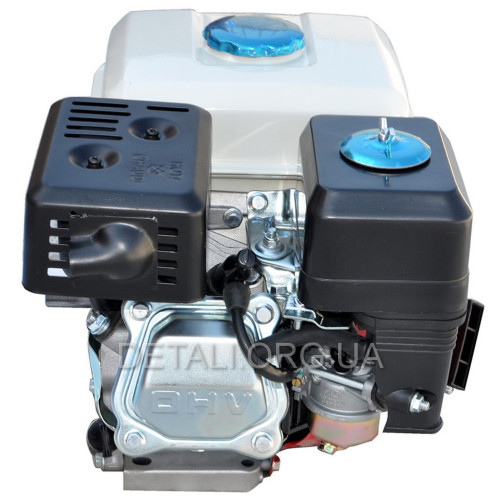 Двигун бензиновий мотоблока 168F (6,5 HP) вал 6 шліців d25