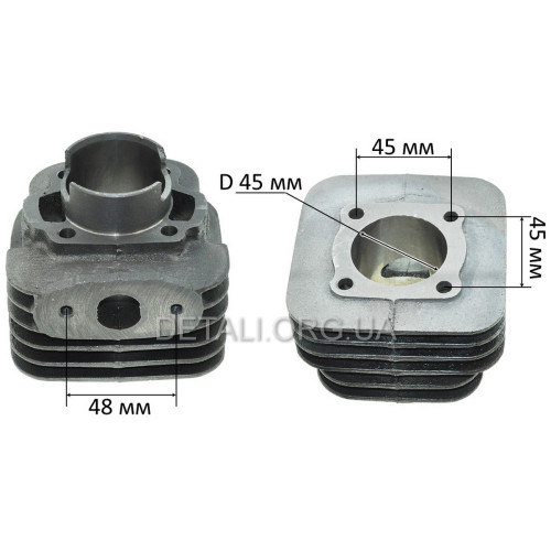 Циліндр двигуна генератора ET950/650 (d45)