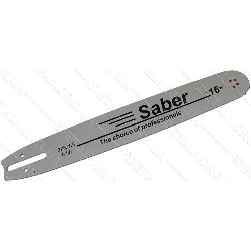 Шина 16" (40см) 325 паз 1,6 67 звеньев Saber