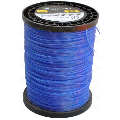 Леска косильная квадрат d2 мм 5 LB (587 м)