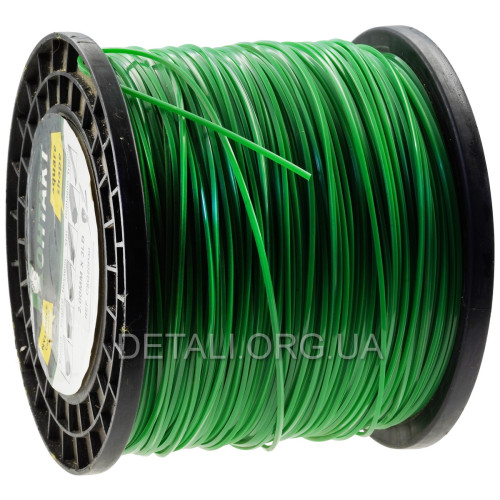 Леска косильная квадрат d2 мм 3 LB (352 м)