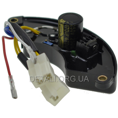 AVR регулятор напряжения генератора 188F 380V (470мкф 250V) пластик