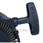 Стартер двигуна генератора 168F/170F (6,5/7Hp) (пластмасовий) (dвн150 / 6 отв / МЦ150*75)