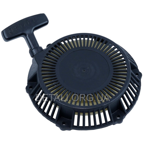 Стартер двигуна генератора 168F/170F (6,5/7Hp) (пластмасовий) (dвн150 / 6 отв / МЦ150*75)