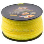 Ліска косильна спіраль d4 мм 3 LB (125м) кручений квадрат