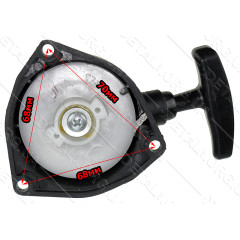 Стартер бензокосы Mitsubishi TL23, TL26, TU26 (МЦ 70) 2