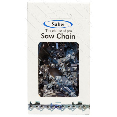 Цепь 64 звена (32 зуба) Saber супер зуб шаг 3/8 паз 1,6