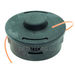 Шпуля тримера чорна VJ Parts дорога ліве різьблення крок 1,25 М10