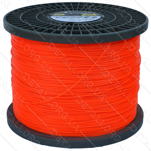 Леска косильная звезда d2 мм 20 LB (3592 м)