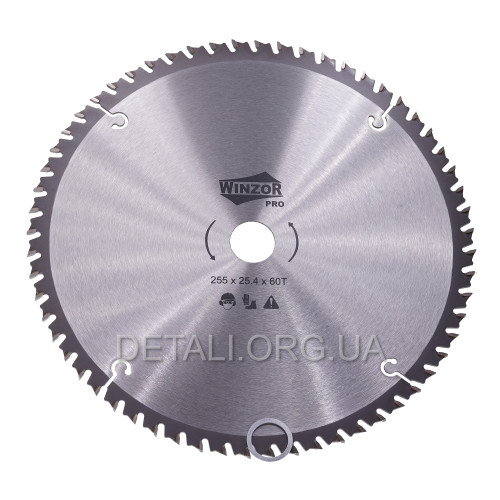 Ніж триммера побідит 255 * 25,4 * 1,8 / 60-T WINZOR MT PRO