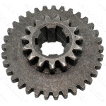 Шестерня первичного вала КПП мотоблока 175N/180N (7/9Hp) (6 шлицов, Z1-33 Z2-15, D-24*85, mod:81-1)