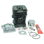 Поршневая бензопилы в сборе Partner 350/351/371/401 d41 черная Winzor PRO