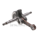 Коленвал бензопилы Husqvarna 137/142 L132 посадки d12 палец 14 аналог 5300297-94