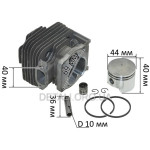 Поршневая мотокосы 44-5 d44 в сборе