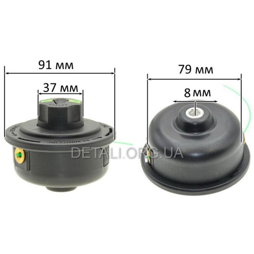 Шпуля триммера автомат M8*1.25R