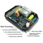 AVR регулятор напряжения генератора Mecc Alte UVR6 3-х фазный