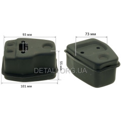 Глушитель бензопилы Partner 350/351 2