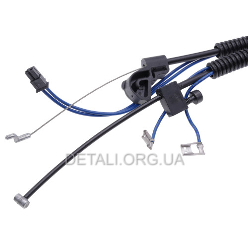 Трос газа мотокосы Husqvarna 124R/128R в сборе оригинал 5451258-01