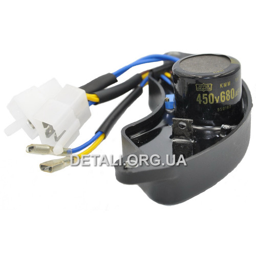 AVR регулятор напруги генератора 188F (380V) (680 мкф 450V) пластик