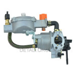 Карбюратор генератора 168F/170F 2.0-3.0 kWt + (газовый редуктор) с краником