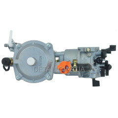 Карбюратор генератора 168F/170F 2.0-3.0 kWt + (газовий редуктор) з краником 2