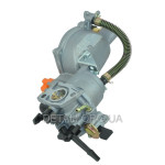 Карбюратор генератора 168F/170F 2.0-3.0 kWt + (газовый редуктор) с краником