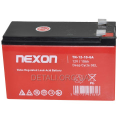 Акумулятор Nexon TN-12-10-GА 12V 10Ah гелевий